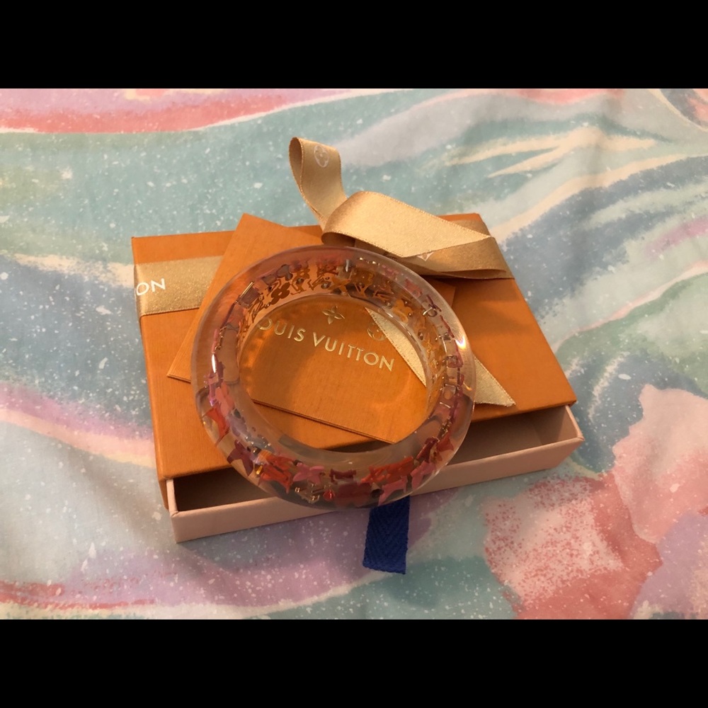 AUTH Louis Vuitton bangle bracelet